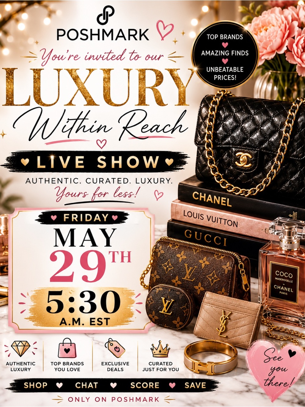 🍾LIVE SHOW🍾. Luxury Show: Bags & Accessories